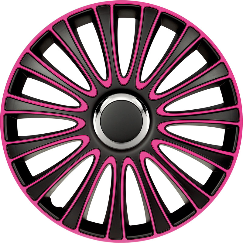 Set wheel covers LeMans 14-inch black/pink