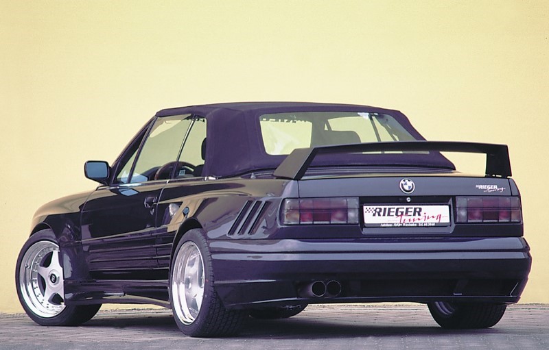 Spoilerzwaard voor Rearbumper BMW E30 Breedversie ll Polyeste