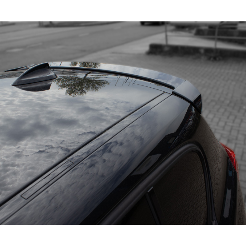 Roof spoiler  BMW 1-Series F20/F21 3/5-doors 2011-2019 (ABS Glossy Black)