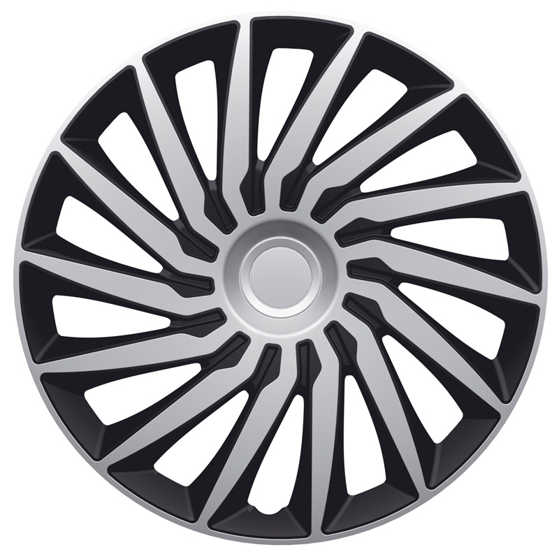 Set wheel covers Kendo 15-inch silver/black