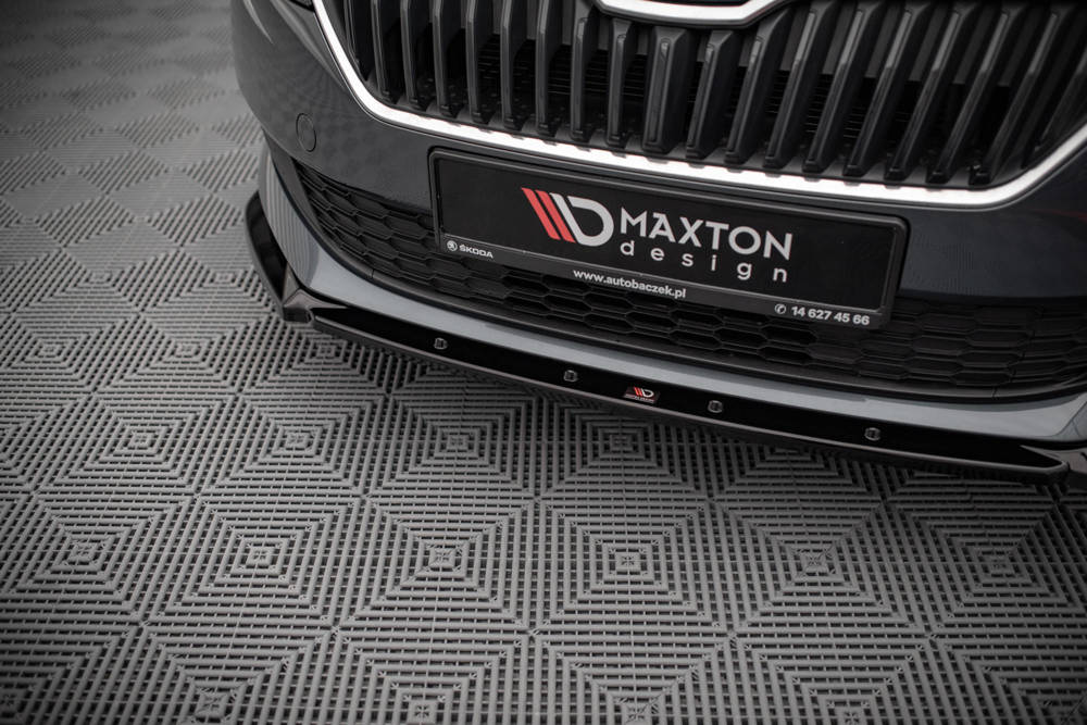 Voorspoiler passend voor Skoda Fabia Combi MK3 FL 2019-