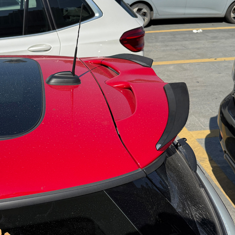 Roof spoiler (Spoiler Cap)  Mini F55/F56 Cooper S JCW 2013-2024 (ABS Glossy Black)