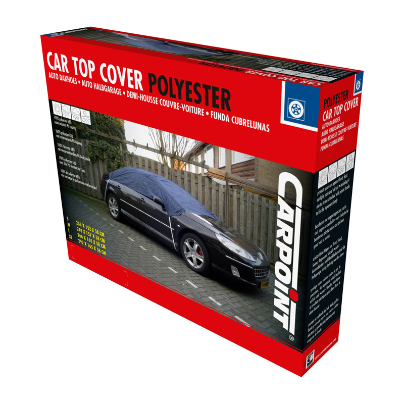 Carpoint Top Cover Polyester S 233x160x33cm