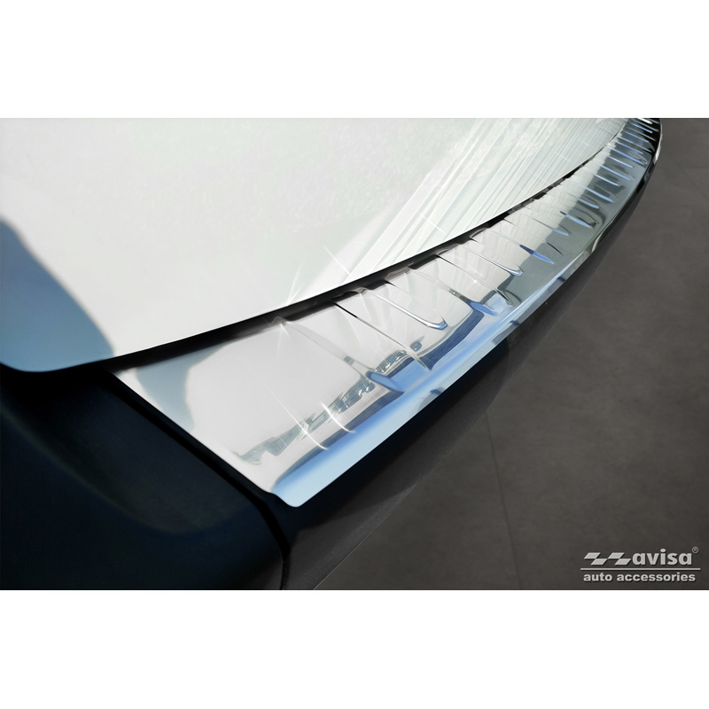 Stainless Steel Rear bumper protector  Renault Kangoo III Furgon & Nissan Townstar 2021- 'Ribs'