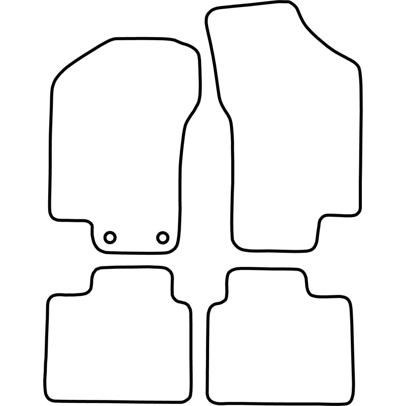 Set car mats  Fiat Tipo 1988-1995