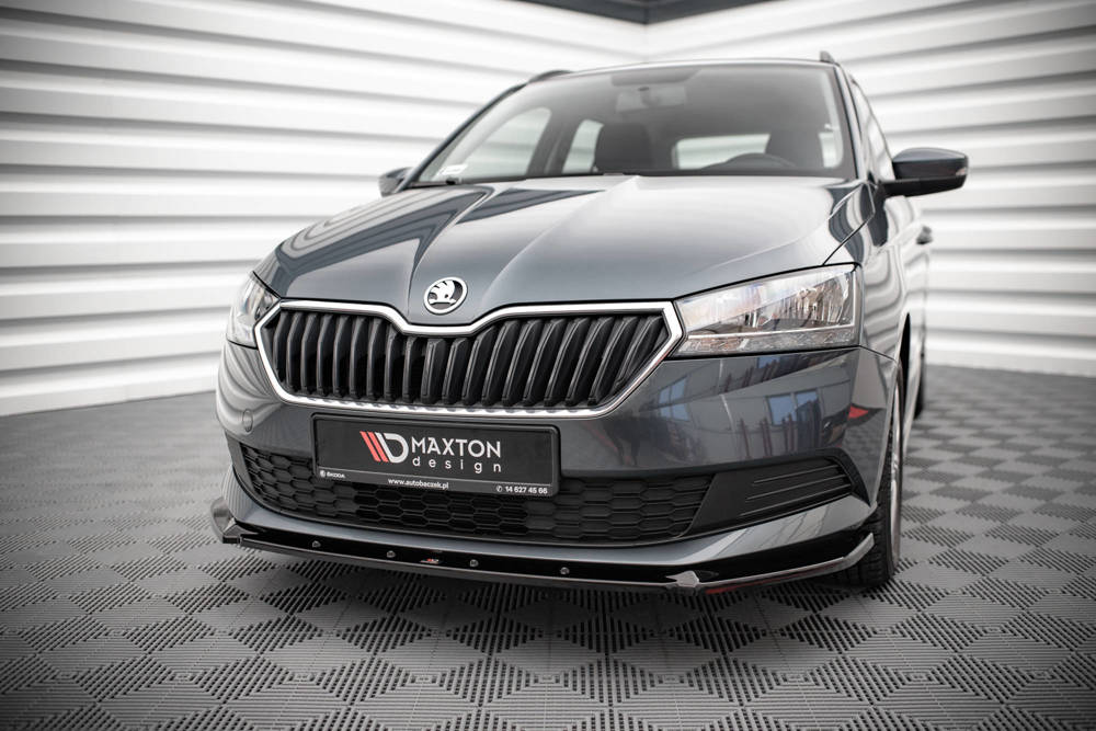 Voorspoiler passend voor Skoda Fabia Combi MK3 FL 2019-