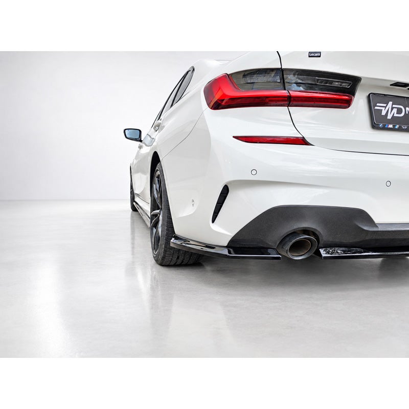 Motordrome Rear Side Splitters  BMW 3 Series (G20) M-Sport/M340i & 3 Series (G21) Touring M-Sport/M340i 2019-2022 (ABS)