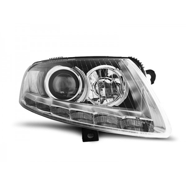 Headlights Audi A6 4F DRL Facelift 04-08 Xenon
