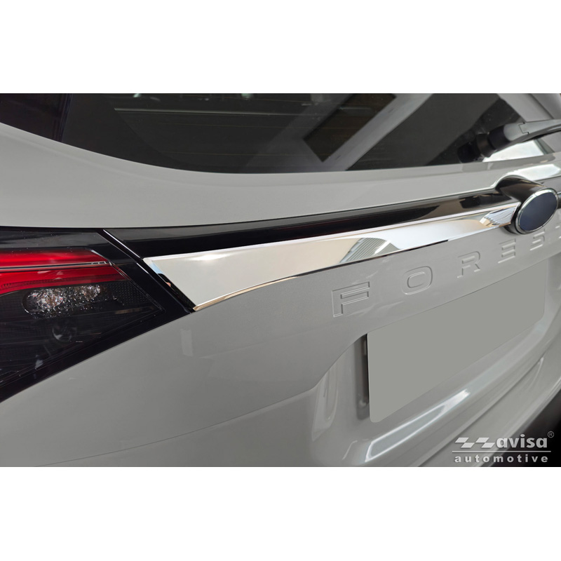 Avisa Chrome Stainless Steel Trunk Tailgate Trim Cover  Subaru Forester VI (SL) 2024-