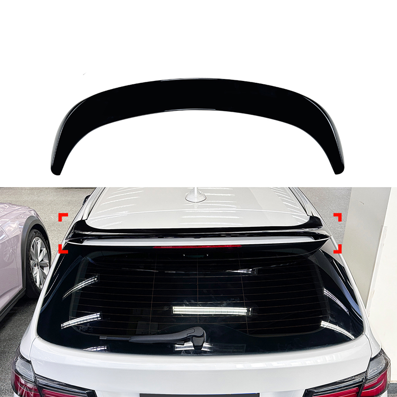Roof spoiler (Spoiler Cap)  BMW 3-Series F31 Touring 2012-2019 (ABS Glossy Black)