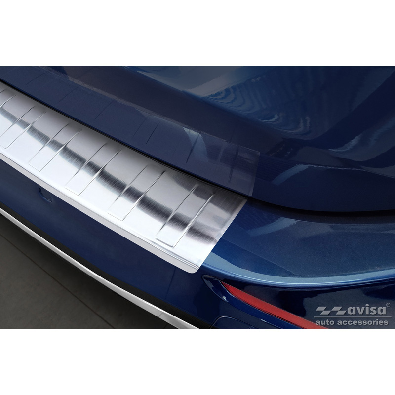 Stainless Steel Rear bumper protector  Mercedes C-Class AMG Estate (S206) 2021- 'Ribs'