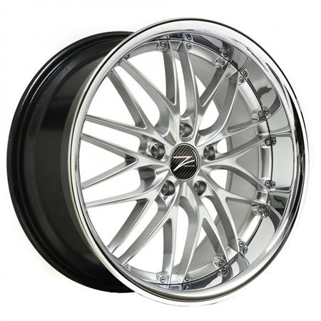Z-Performance Two Hyper Silver Inox 9x18 5x120 ET38 Velgen