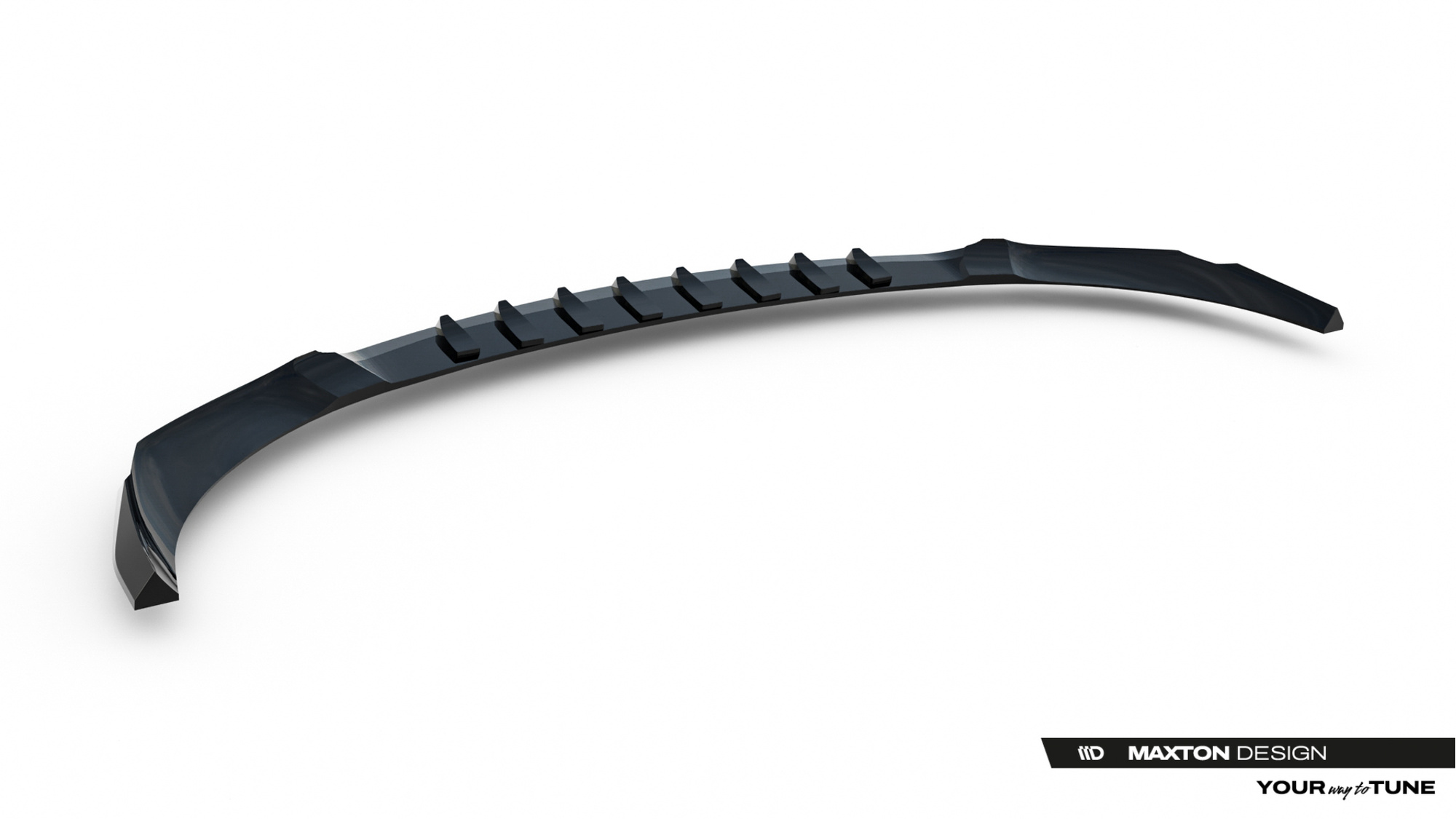 Front Splitter V.1 Mercedes-AMG C63 Sedan / Estate W206 / S206 Gloss Black