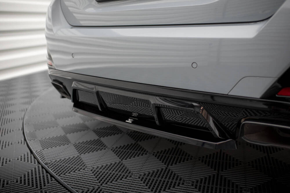 Diffuser passend voor BMW M440i Gran Coupe G26 Maxton Glans Zwart