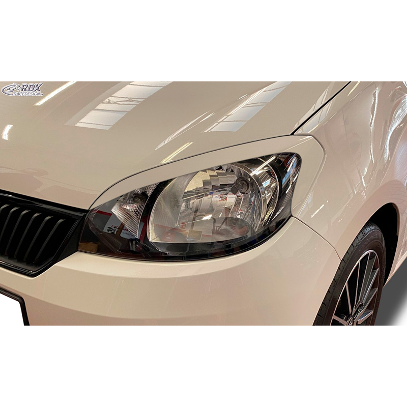 Head light spoilers  Skoda Citigo 2011- (ABS)