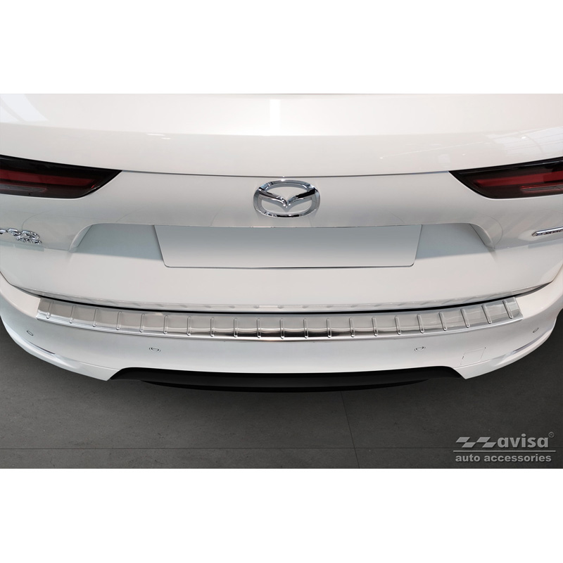 Stainless Steel Rear bumper protector  Mazda CX-60 (KH) 2022- 'Ribs'