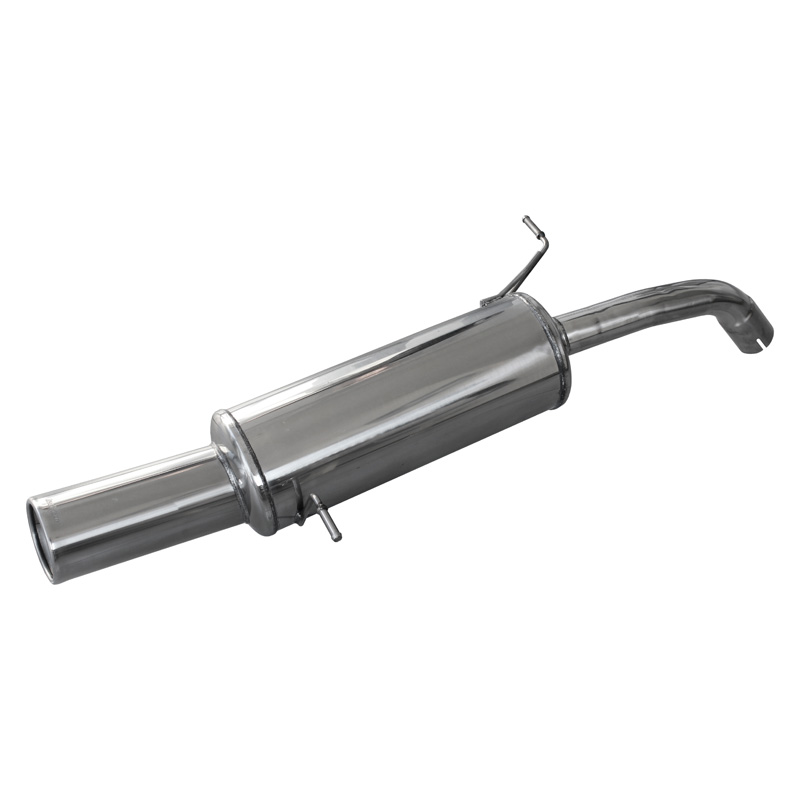 100% Inox Sport Exhaust  Ford Fiësta VII 1.6ST (182HP) 2013- Ø54mm 102mm