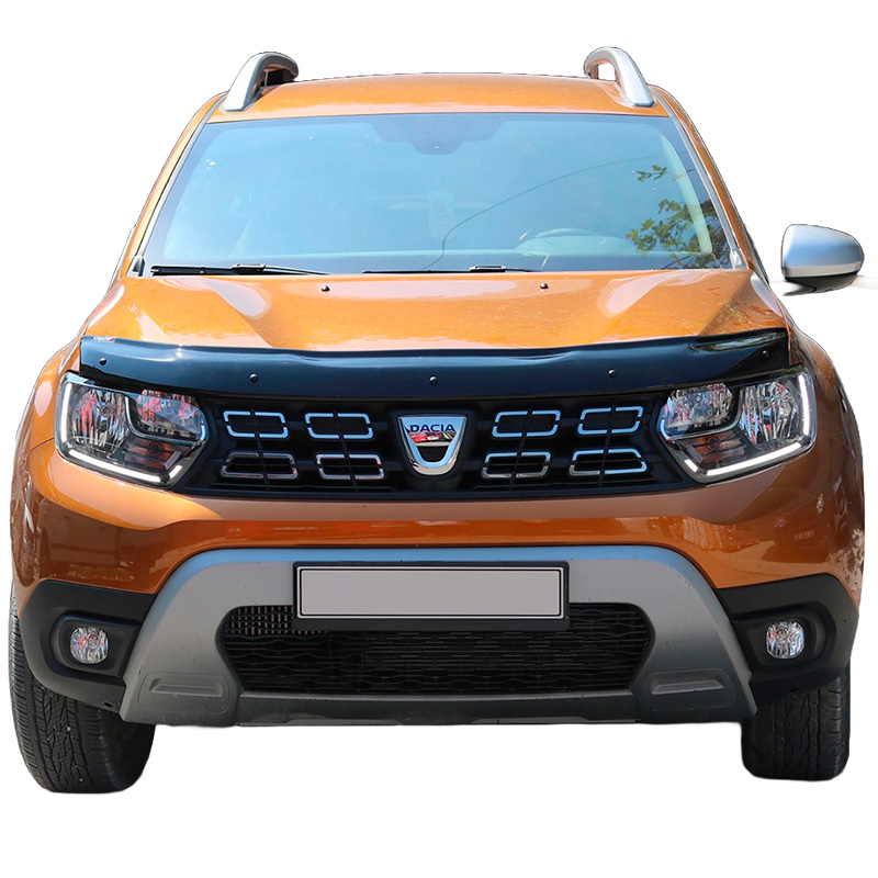 Bonnet Protector  Dacia Duster II 2018-2024 - Gloss black
