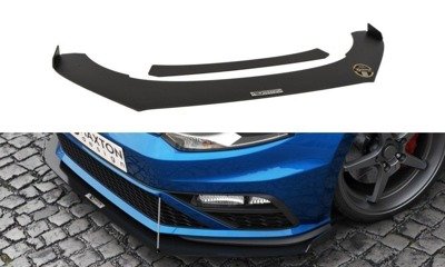 RACING Voorspoiler passend voor VW Polo MK5 GTI FACELIFT