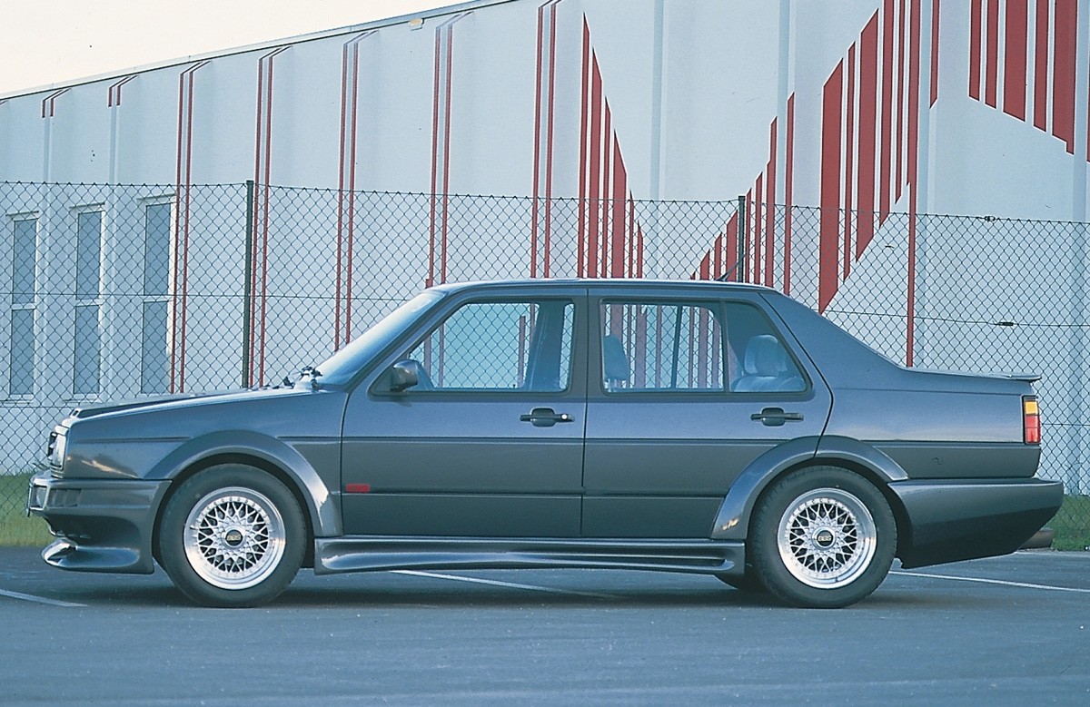 Sideskirts wideversion l VW Golf II Polyester Rieger