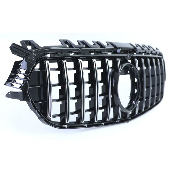 Grill passend voor Mercedes B Klasse W247 Zilver AMG Look