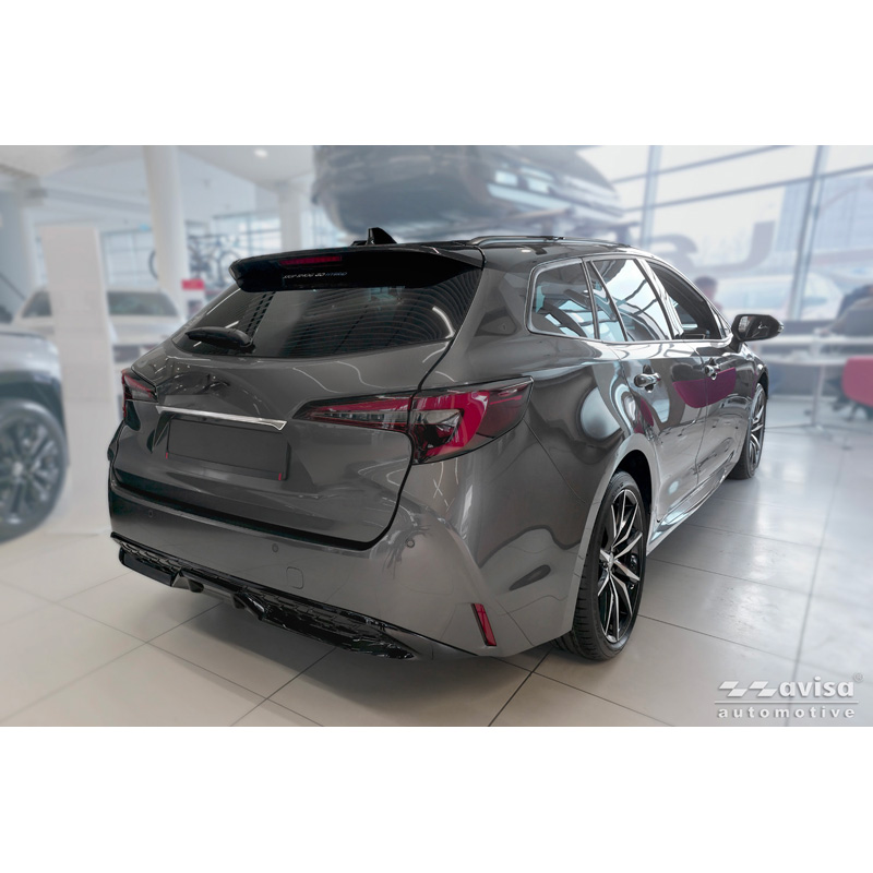 Avisa Brushed Stainless Steel Trunk Tailgate Trim Cover  Toyota Corolla Touring Sports (E21) 2019-