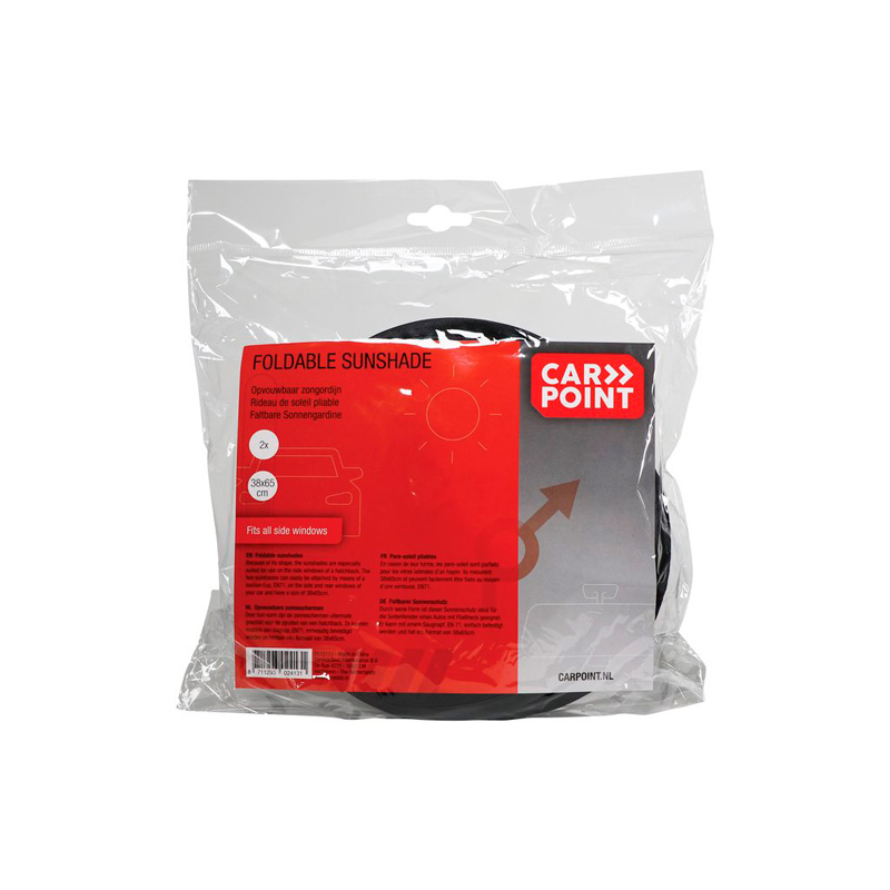 Carpoint Sun Shades with Suction Cup - Hatchback