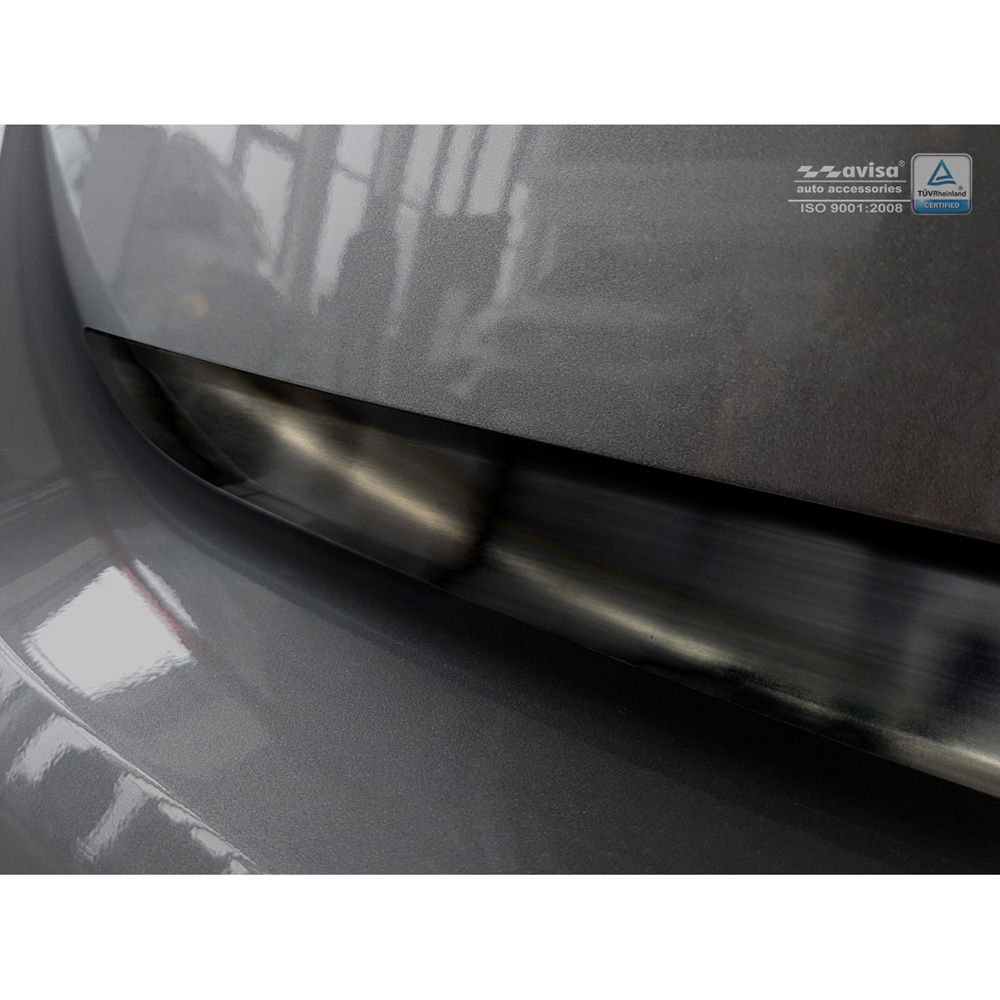 Black Stainless Steel trunk strap list  Nissan Leaf II 2017-
