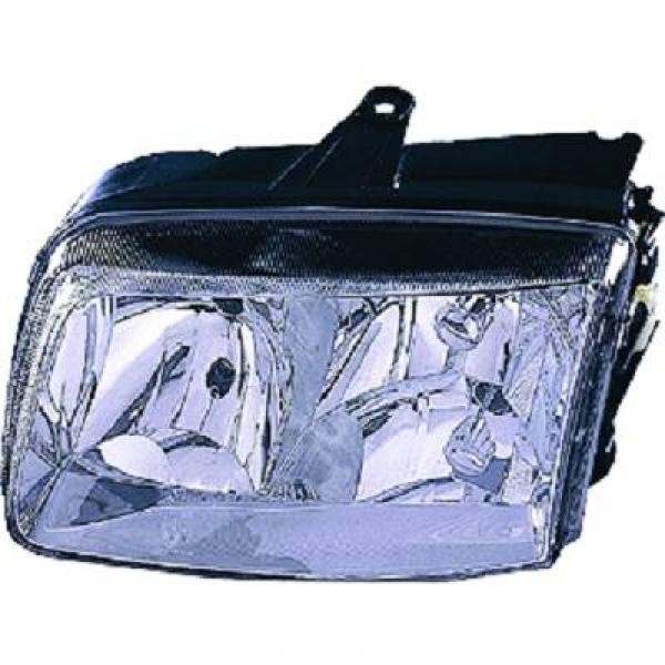 Koplamp rechts POLO 99-01 HELLA H7+H1