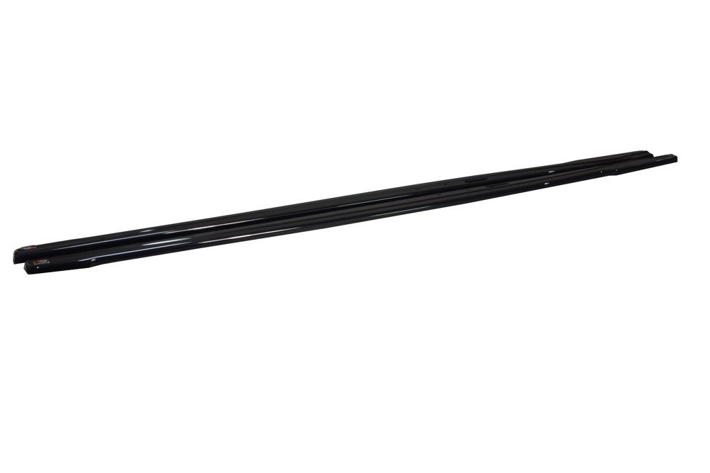 Zijskirts Diffuser passend voor BMW 1-Serie F20/F21 Facelift M-Power Gloss Black V2