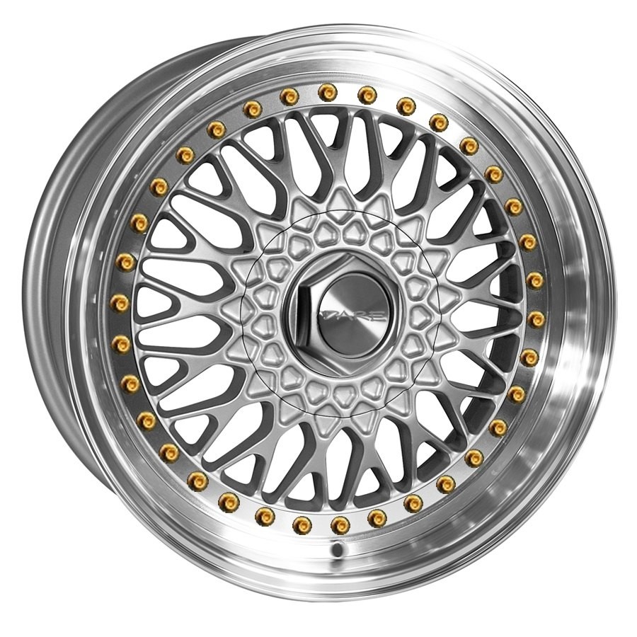 Dare DR-RS Zilver Gouden Boutjes 8.0x16 5x100 ET25