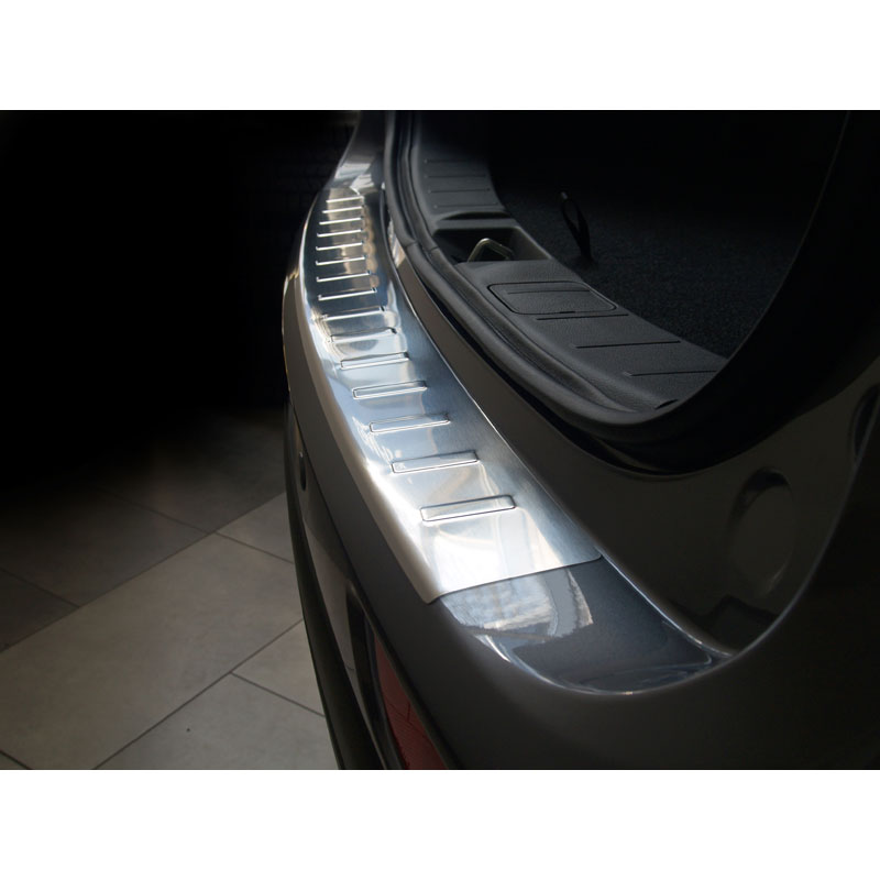 Stainless Steel Rear bumper protector  Mitsubishi Outlander 2012-2015 'Ribs'