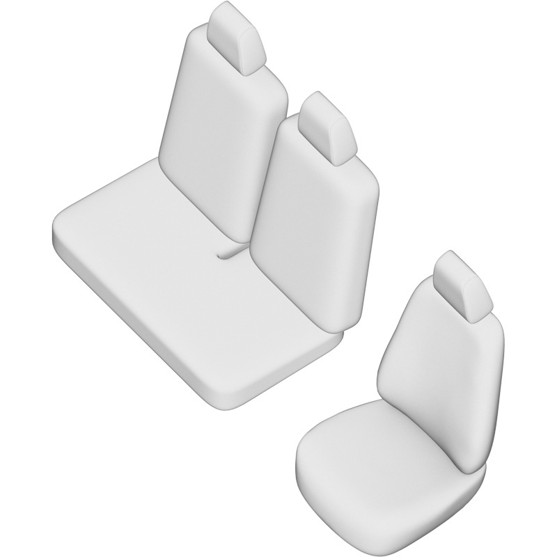 New York Design Artificial leather seat covers 2+1  Fiat Doblo 2010-/Opel Combo 2012-2018
