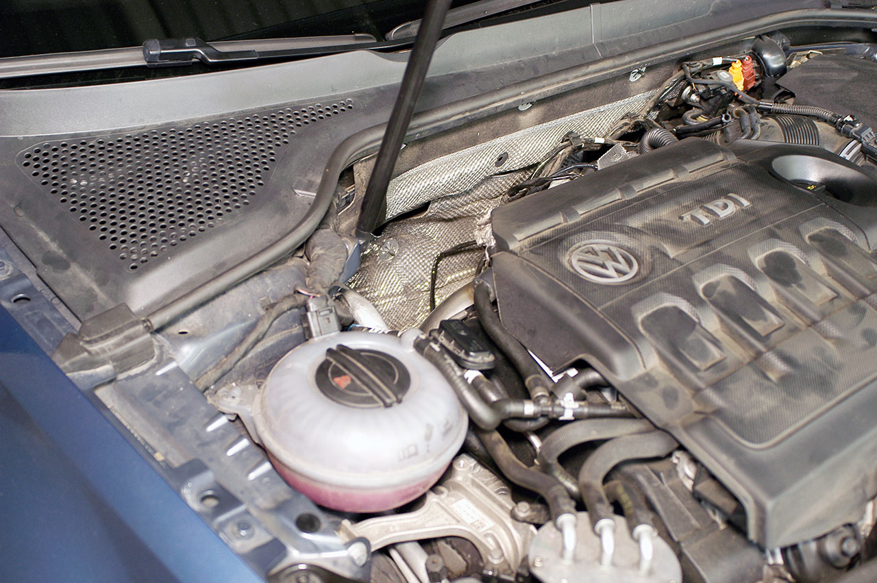 AUDI A3 8V 1.6 TDI (110 - 116 Hp) 2013 Turbo Downpipe (replaces diesel soot filter) With sensor bung