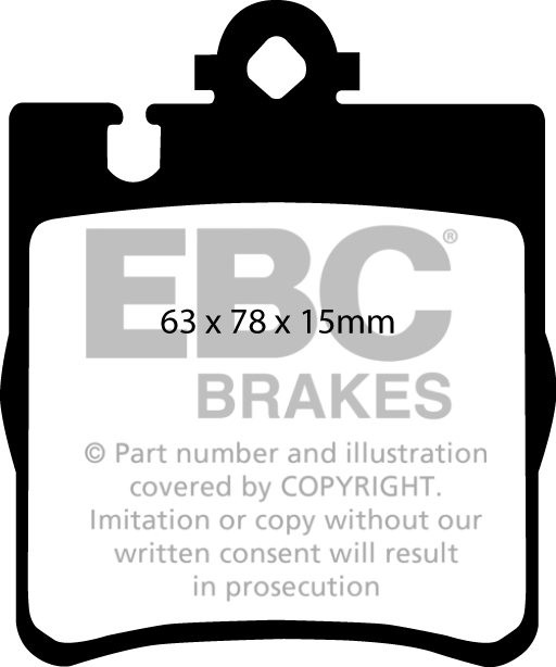 EBC Brakes MERCEDES CLK (C209) Models with Sport Package(C350)(C