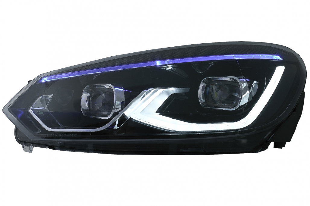 Headlights VW Golf 6 VI (2008-2013) Golf 8 Design Full LED