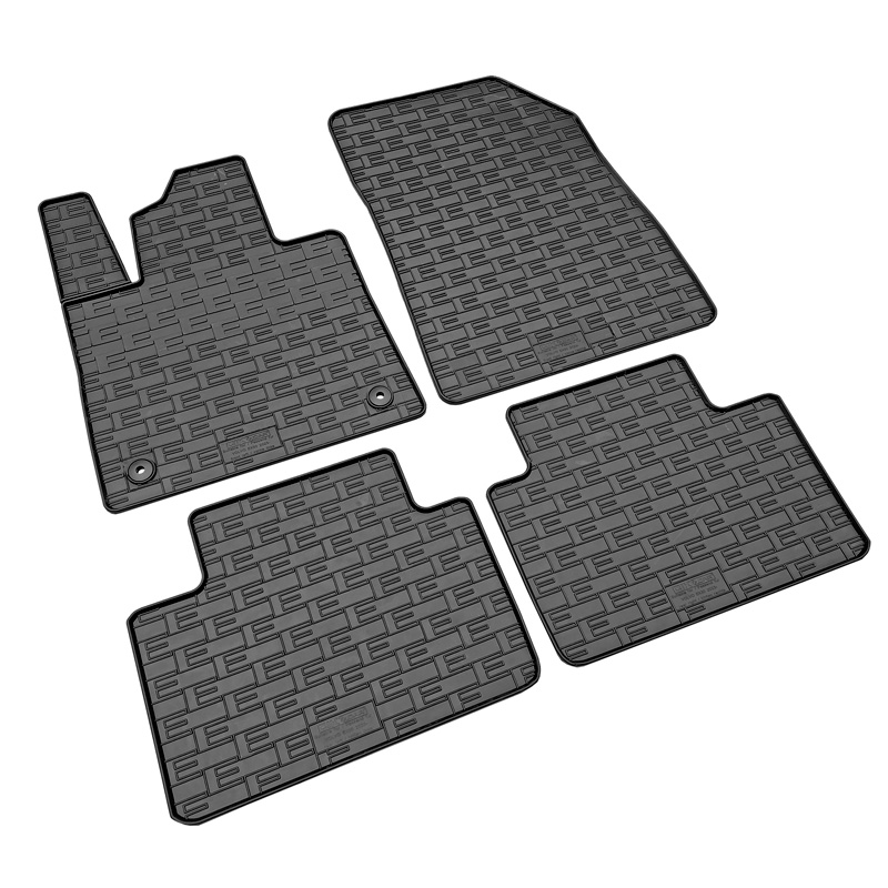 Rubber car mats set  Volvo EX30 2023- (4-pieces + fixing system)