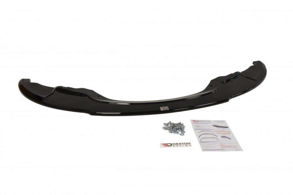 Voorspoiler passend voor BMW 3 Serie E92 E93 M-Pakket Zwart Glans