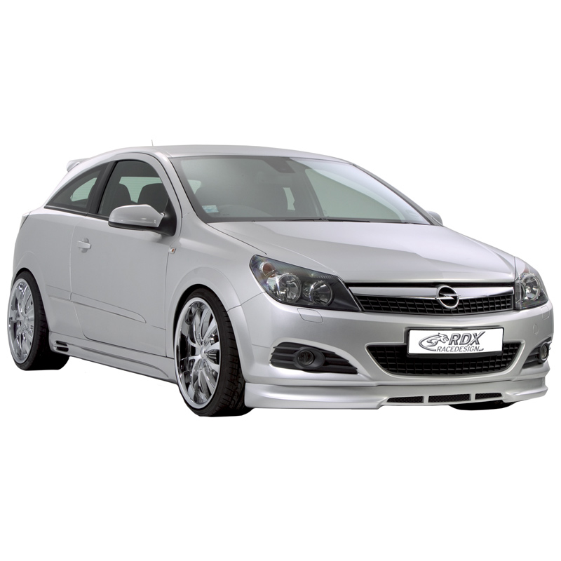 Side skirts  Opel Astra H GTC 'GT-Race' (ABS)