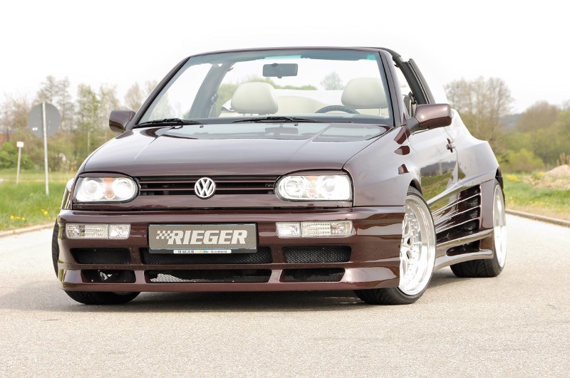 Frontbumper met knipperlicht uitsparingen Breedversie ll VW Golf