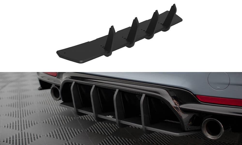 Diffuser Street Pro BMW 4 Coupe 435i M Pakket F32 Maxton
