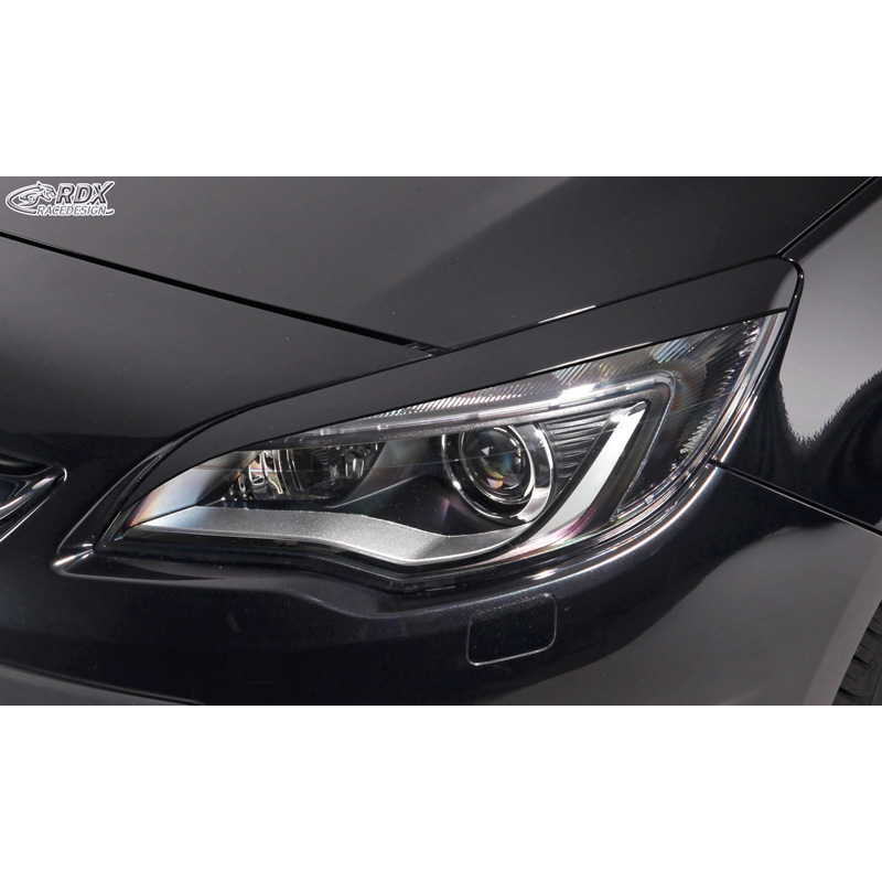 Head light spoilers  Opel Astra J HB 5-doors/Sportstourer 2009-2015 (ABS)