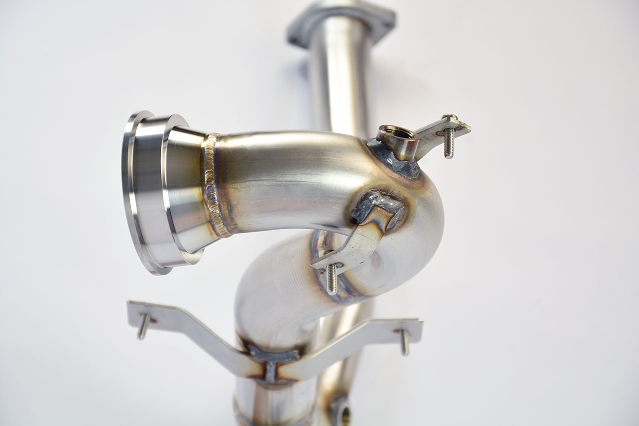 Turbo downpipe kit (Replaces catalytic converter) (Manual gearbox)
