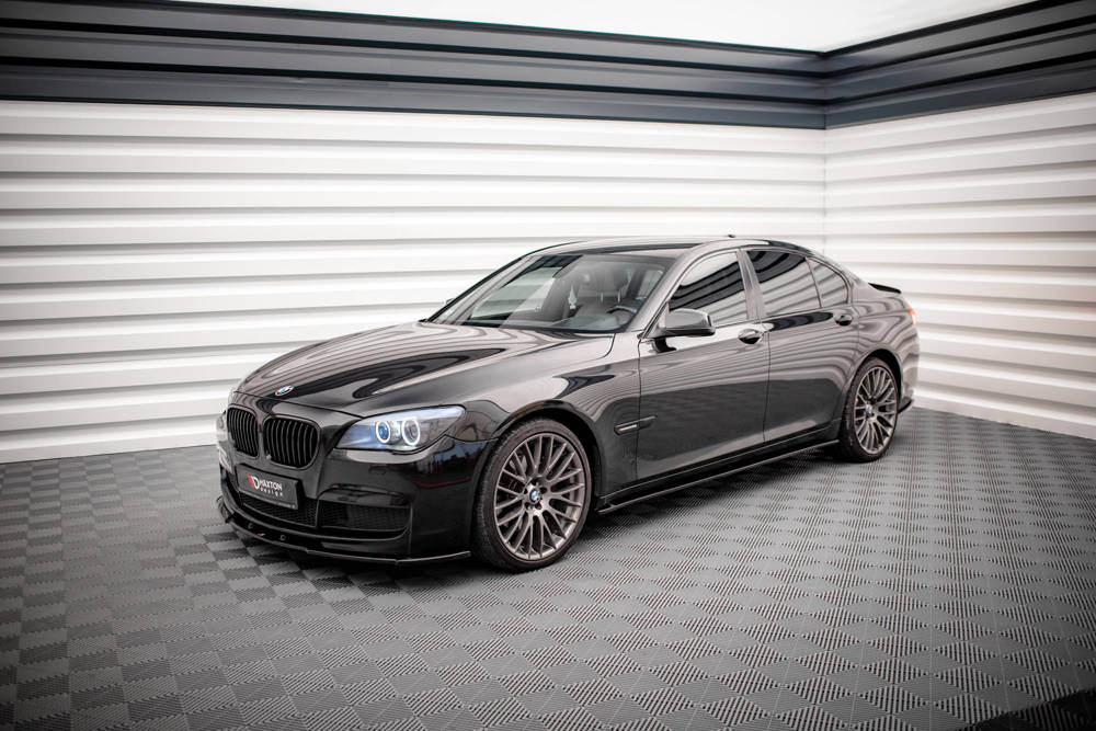 Zijskirts passend voor BMW 7 Serie M-Pakket F01 Maxton Glans Zwart