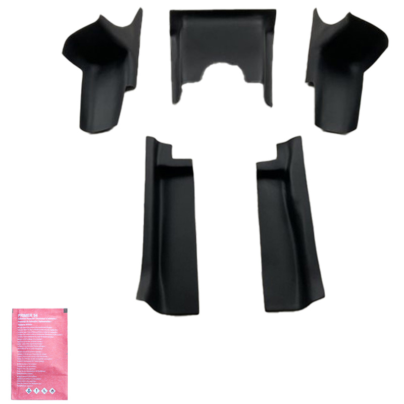 Guard of inner lining  Dacia Duster I 2010-2017 - Matt black