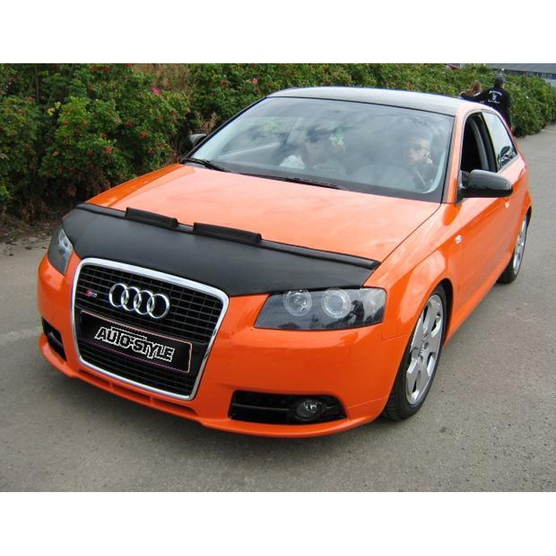 Bonnet Protector  Audi A3 8P 2005-2008 black (singleframe grill)