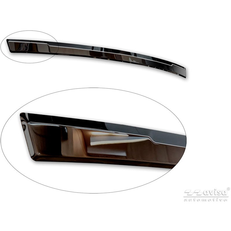 Avisa Black Chrome Stainless Steel Tailgate Trim  Kia XCeed (CD) 2019-2022 & Facelift 2022-
