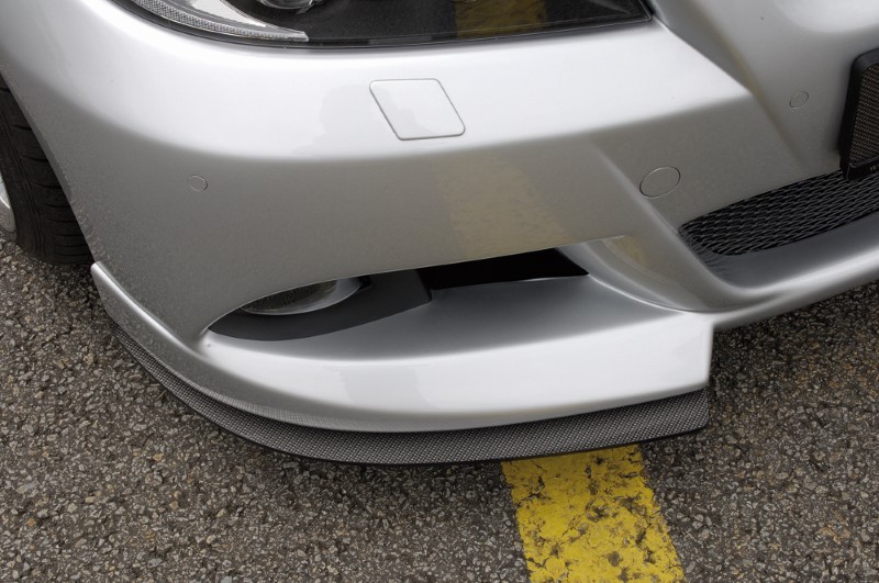 Spoilerzwaard Carbon voor Frontbumper BMW E90 met ABE Rieger