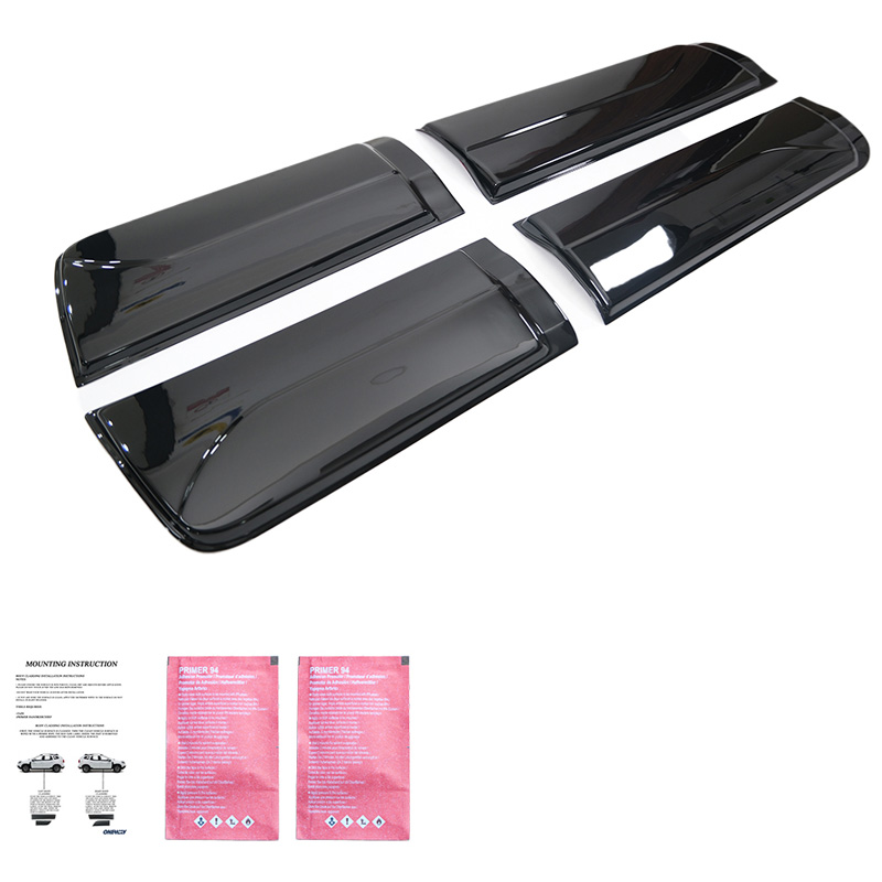 Body Cladding  Ford Ranger T6/T7/T8 2012-2022 - Gloss black