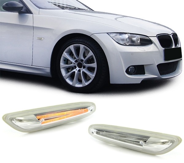 LED Indicator chome BMW 3-serie E90/E91